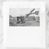 Sticker Rectangulaire Opérateur de lunettes 1920 (Sac)