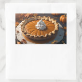 Sticker Rectangulaire Orange (Sac)