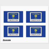 Sticker Rectangulaire Oregon (Feuille)
