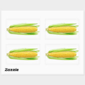 Sticker Rectangulaire Oreille de maïs (Feuille)
