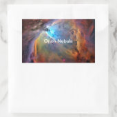 Sticker Rectangulaire Orion Nebula Space Galaxy (Sac)