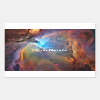 Sticker Rectangulaire Orion Nebula Space Galaxy