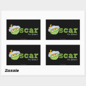Sticker Rectangulaire Oscar le nom du groupe (Feuille)