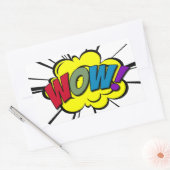 STICKER RECTANGULAIRE OUAH ! (Enveloppe)