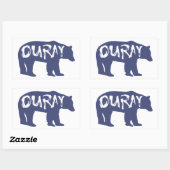 Sticker Rectangulaire Ouray Bear (Feuille)