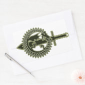 Sticker Rectangulaire Ouroboros (Enveloppe)