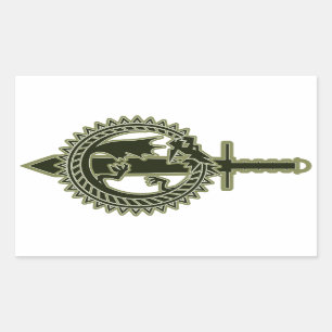 Sticker Rectangulaire Ouroboros