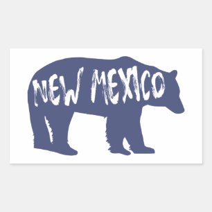 Sticker Rectangulaire Ours du Nouveau-Mexique