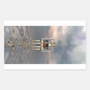 Sticker Rectangulaire Outlet