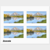 Sticker Rectangulaire Oxbow Bend (Feuille)