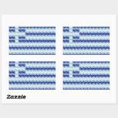 Sticker Rectangulaire Oxi (Feuille)