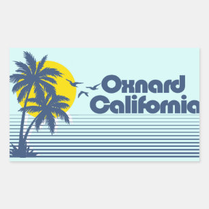 Sticker Rectangulaire Oxnard Californie