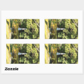 Sticker Rectangulaire Pagode au serpent blanc / Hakuja No Tsuka (Feuille)