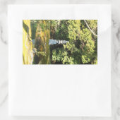 Sticker Rectangulaire Pagode au serpent blanc / Hakuja No Tsuka (Sac)