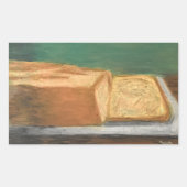 Sticker Rectangulaire Pain de banane (Devant)