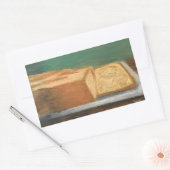 Sticker Rectangulaire Pain de banane (Enveloppe)