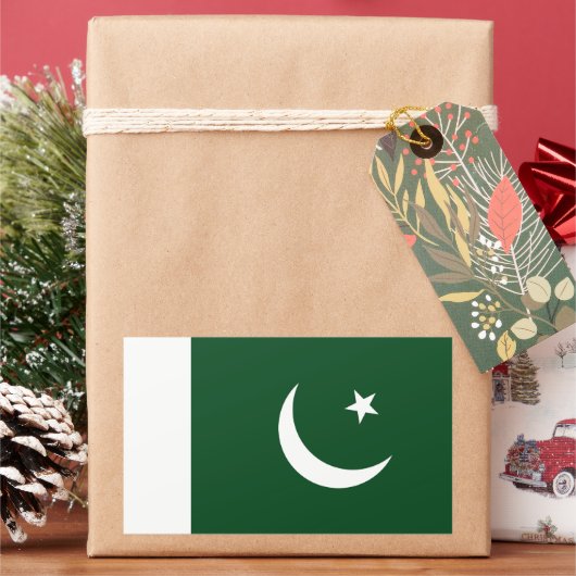 Sticker Rectangulaire Pakistan (vacances)