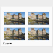 Sticker Rectangulaire Palais de Blenheim (Feuille)