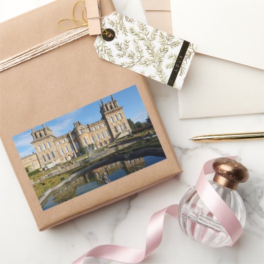 Sticker Rectangulaire Palais de Blenheim (Cadeaux)