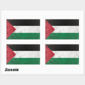 Sticker Rectangulaire Palestine (Feuille)