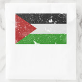 Sticker Rectangulaire Palestine - Drapeau libre Palestine (Sac)