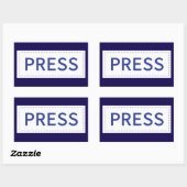 Sticker Rectangulaire Palestine: We are Human, We are Equal (Feuille)