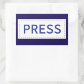 Sticker Rectangulaire Palestine: We are Human, We are Equal (Sac)