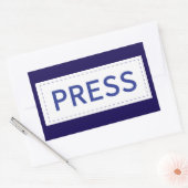 Sticker Rectangulaire Palestine: We are Human, We are Equal (Enveloppe)