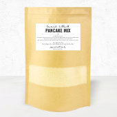 Sticker Rectangulaire Pancake Mix Gift Label