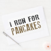 Sticker Rectangulaire Pancakes (Enveloppe)