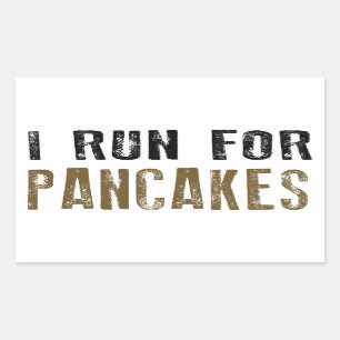 Sticker Rectangulaire Pancakes