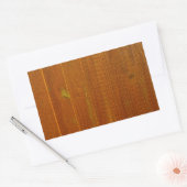 Sticker Rectangulaire Panneau de clôture en bois (Enveloppe)