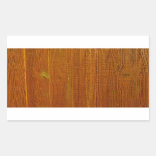 Sticker Rectangulaire Panneau de clôture en bois