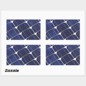 Sticker Rectangulaire Panneau solaire (Feuille)