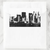 Sticker rectangulaire panoramique New York City (Sac)