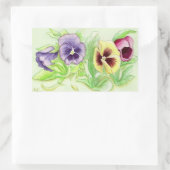 Sticker Rectangulaire Pansement de printemps (Sac)