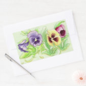 Sticker Rectangulaire Pansement de printemps (Enveloppe)
