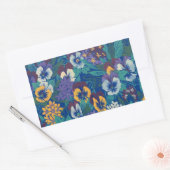 Sticker Rectangulaire Pansies (Enveloppe)