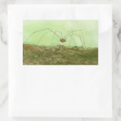 Sticker Rectangulaire Papa Long Jambes (Sac)