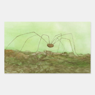 Sticker Rectangulaire Papa Long Jambes