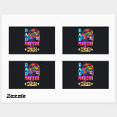 Sticker Rectangulaire Papa Protector Hero (Feuille)
