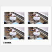 Sticker Rectangulaire Paparazzi chez Fubby au programme. (Feuille)