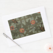 Sticker Rectangulaire Papier peint en treillis de William Morris (Enveloppe)