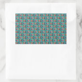 Sticker Rectangulaire Papillon coloré | Filtres | Half Drop | (Sac)