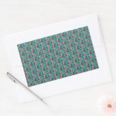 Sticker Rectangulaire Papillon coloré | Filtres | Half Drop | (Enveloppe)