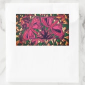 Sticker Rectangulaire Papillons (Sac)