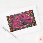 Sticker Rectangulaire Papillons (Enveloppe)