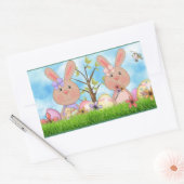 Sticker Rectangulaire Pâques (Enveloppe)