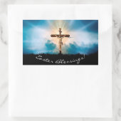 Sticker Rectangulaire Pâques (Sac)