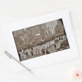 Sticker Rectangulaire Parade du suffrage féminin 1912 (Enveloppe)